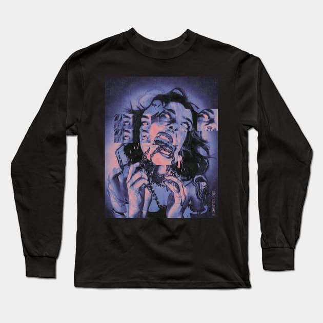 She's Lost Control by Joy Division Long Sleeve T-Shirt by christos.jpeg